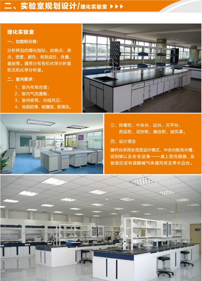 理化實驗室規劃設計
